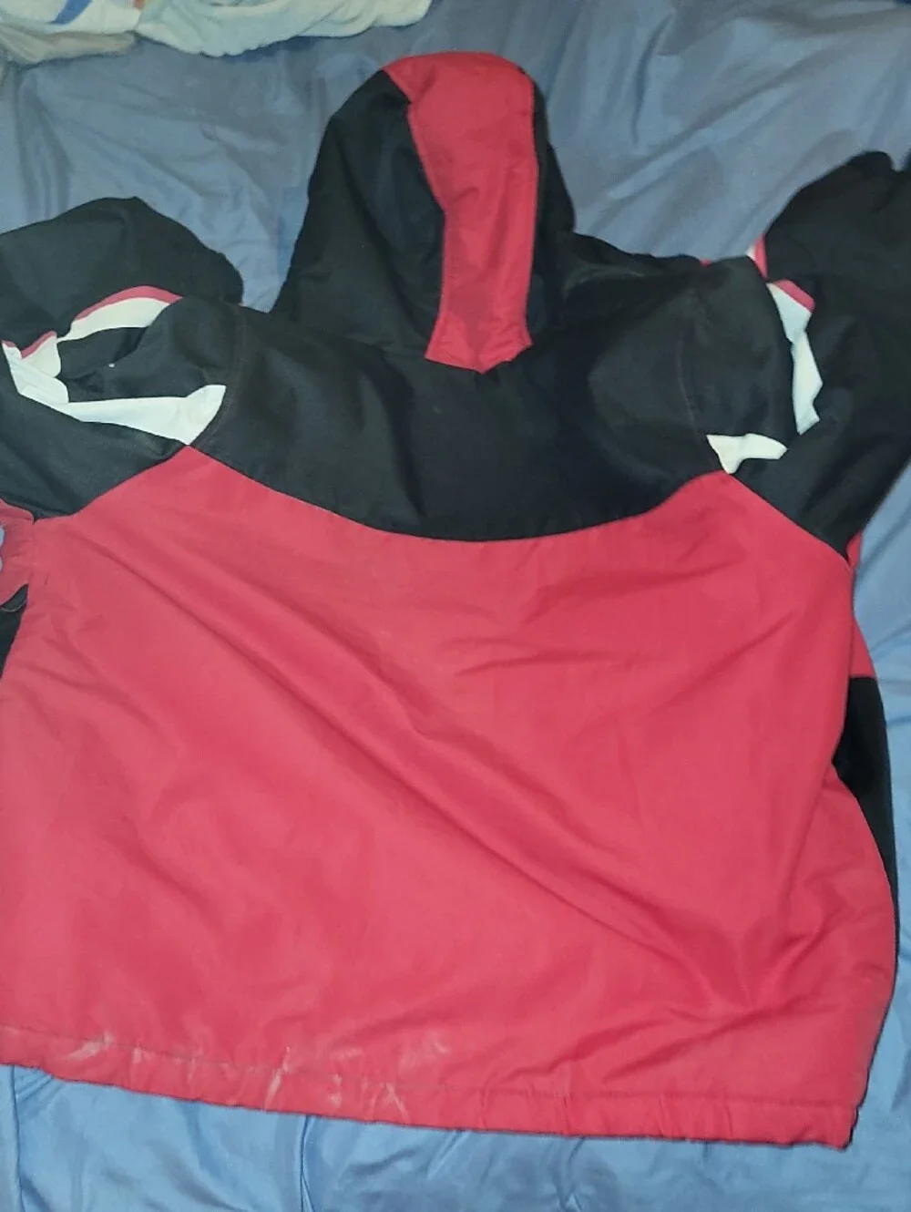 Pacific Trail Kids Red and Black Hooded Puffer Jacket